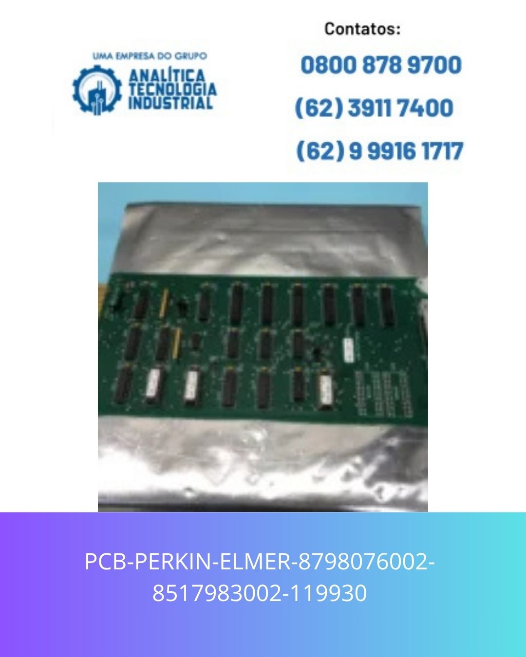 PCB-PERKIN-ELMER-8798076002-8517983002-119930