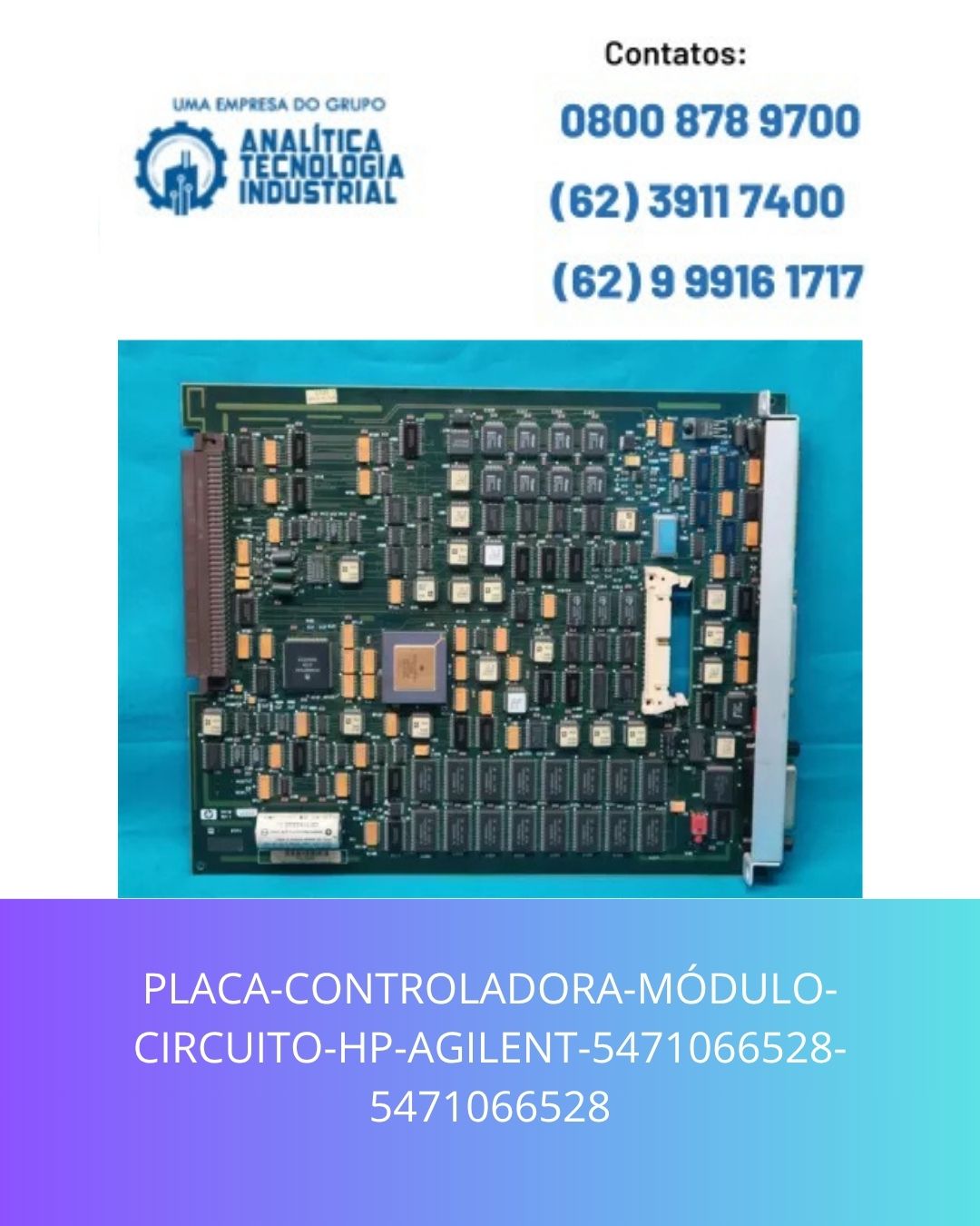 PLACA-CONTROLADORA-MODULO-CIRCUITO-HP-AGILENT-5471066528-5471066528