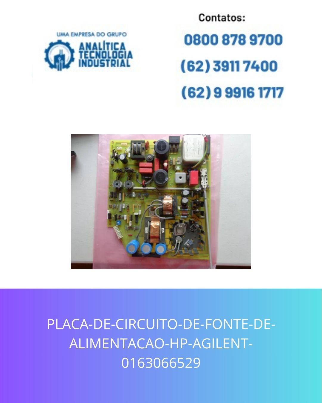 PLACA-DE-CIRCUITO-DE-FONTE-DE-ALIMENTACAO-HP-AGILENT-0163066529