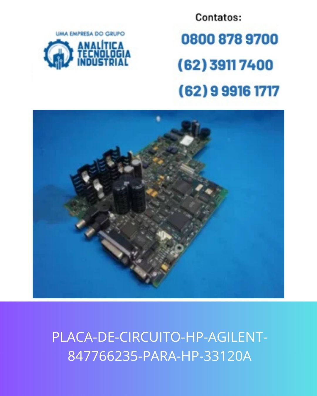 PLACA-DE-CIRCUITO-HP-AGILENT-847766235-PARA-HP-33120A