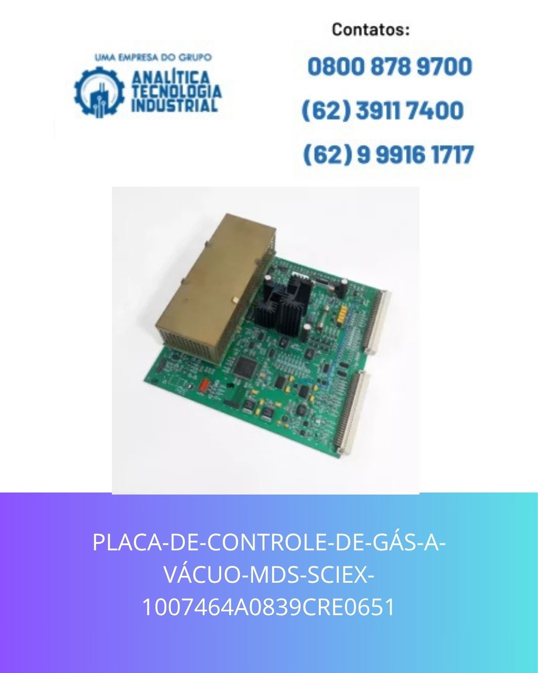 PLACA-DE-CONTROLE-DE-GAS-A-VACUO-MDS-SCIEX-1007464A0839CRE0651